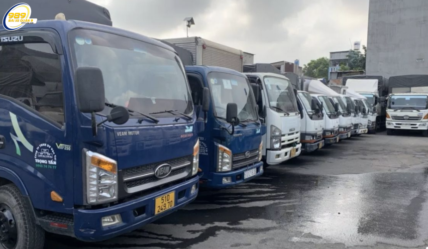 BÃI GỬI XE TẢI dưới 5 tấn